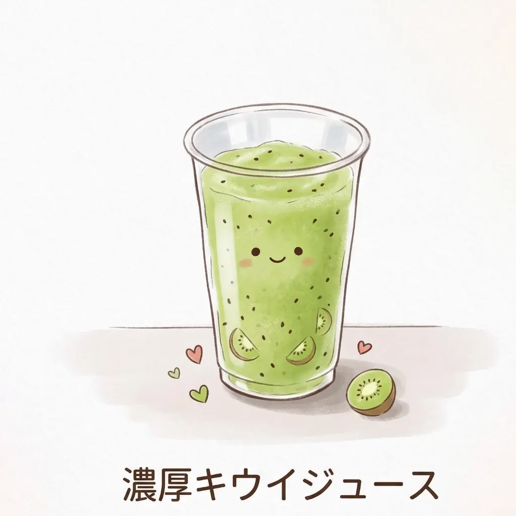 濃厚キウイジュース
