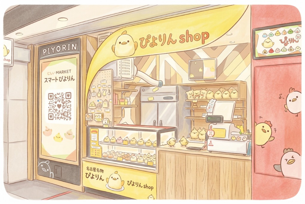 ぴよりんshop（名古屋駅）の外観